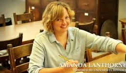 amanda lanthorne powered by university history