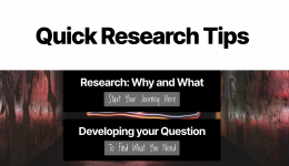 Quick Research Tips