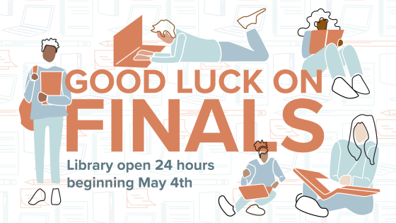 Library open 24/7 starting May 4th